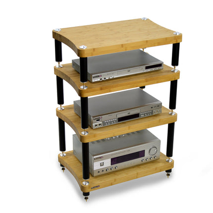 Rack Hi-Fi Atacama Evoque Eco 60-40 SE2, Natural Bamboo, 4 rafturi