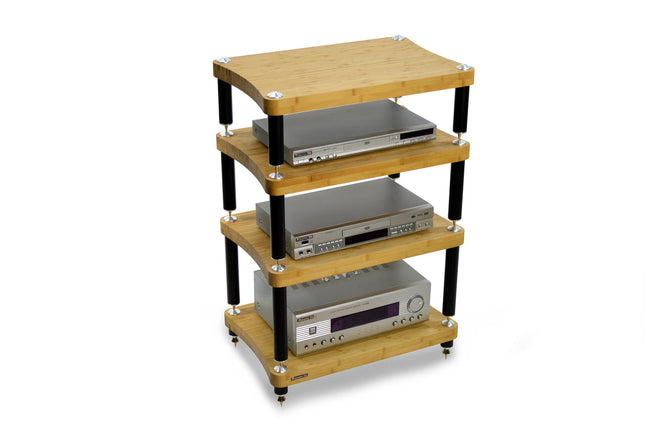 Rack Hi-Fi Atacama Evoque Eco 60-40 SE2, Natural Bamboo, 4 rafturi