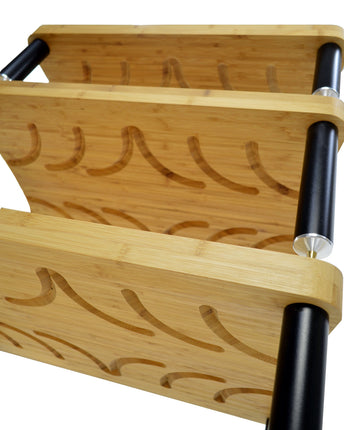 Rack Hi-Fi Atacama Evoque Eco 60-40 SE2, Natural Bamboo, 4 rafturi