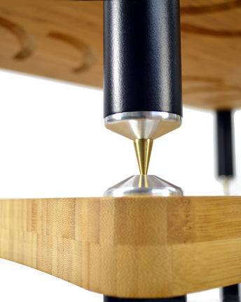 Rack Hi-Fi Atacama Evoque Eco 60-40 SE2, Natural Bamboo, 4 rafturi