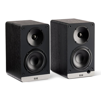 Boxe active ELAC Debut ConneX DCB41 cu HDMI ARC, Phono si USB resigilat - Black Ash