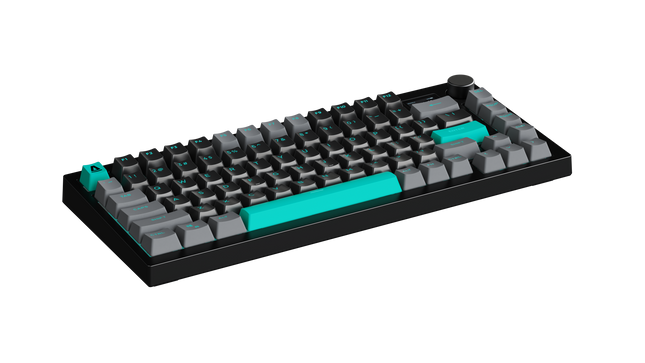 Tastatură mecanică AVAX GM02 PRO 75% Gasket RGB tri-mode, switch Gateron, US layout