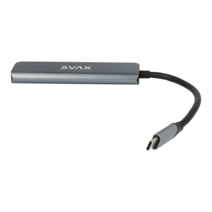 AVAX HB611 CONNECT+ 5in1 HUB Type C-HDMI(4k60Hz), Type C, 2xUSB 3.0, PD 100W HUB