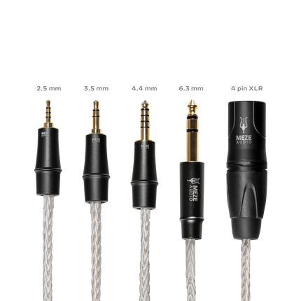 Meze Audio Cablu MINI XLR PREMIUM Silver-Plated Pcuhd (upgrade pentru ELITE si EMPYREAN) MiniXLR to 4 pin XLR balanced - 2.5 m