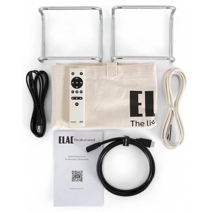 Boxe active ELAC Debut ConneX DCB41 Adsum cu HDMI ARC, Phono si USB