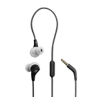 Căști sport in-ear cu fir JBL Endurance Run 3, negru cu gri, vedere de ansamblu