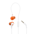 Căști sport in-ear cu fir JBL Endurance Run 3, alb, vedere de ansamblu