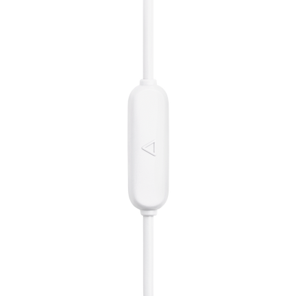 Căști sport in-ear cu fir JBL Endurance Run 3, alb, telecomanda cu microfon de pe cablu