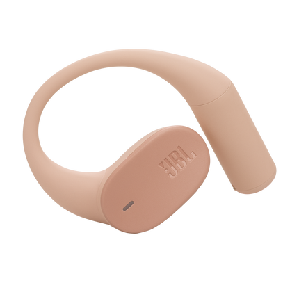 Căști open-ear True Wireless JBL Sense Lite, bej, o cască, detaliu