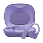 Căști open-ear True Wireless JBL Sense Lite, violet, căștile și carcasa de încărcare deschisă