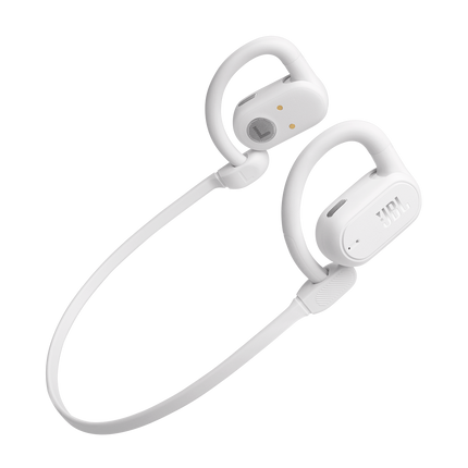 Căști open-ear True Wireless JBL Soundgear Sense, alb, vedere din față