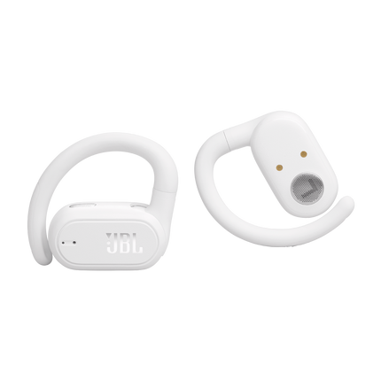 Căști open-ear True Wireless JBL Soundgear Sense, alb, cele două căști