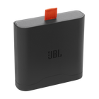 Acumulatorul JBL Battery 400, negru, cu lamela portocalie de extragere