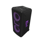 Boxa activa Klipsch Miami vazuta din trei sferturi dreapta, cu luminile aprinse