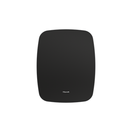 Fata boxei Klipsch RSM-525 in negru, orientare verticala, grila perforata