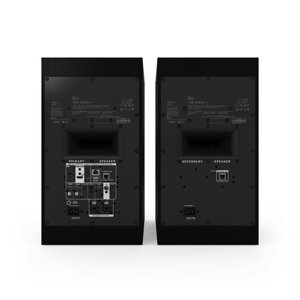 Pereche Klipsch The Nines II in finisaj Ebony, panoul posterior