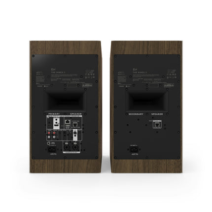 Pereche Klipsch The Nines II in finisaj Walnut, panoul posterior