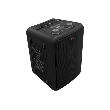 Klipsch Vegas cu spectacolul luminos stins, în finisaj negru mat