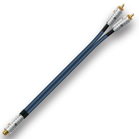 Wireworld Luna 8 Adaptor Y, tată - 2 mamă