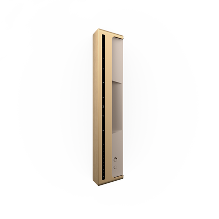 Beosound Level in Gold Tone / Light Oak, muchia subtire de sus