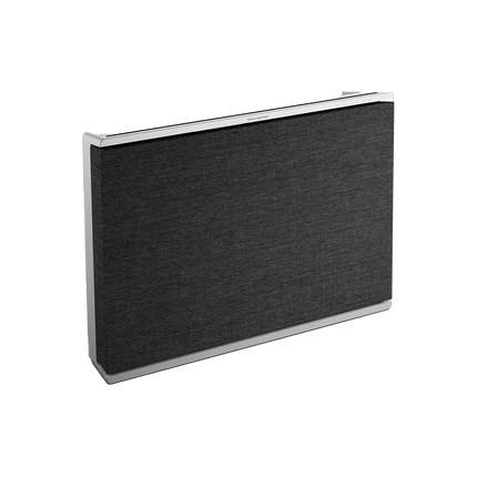 Beosound Level in Natural Aluminium / Dark Grey, vazuta in perspectiva