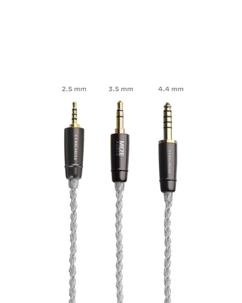 Cablu Meze Audio SILVER PLATED (upgrade pentru RAI PENTA & ADVAR) balansat 2.5mm