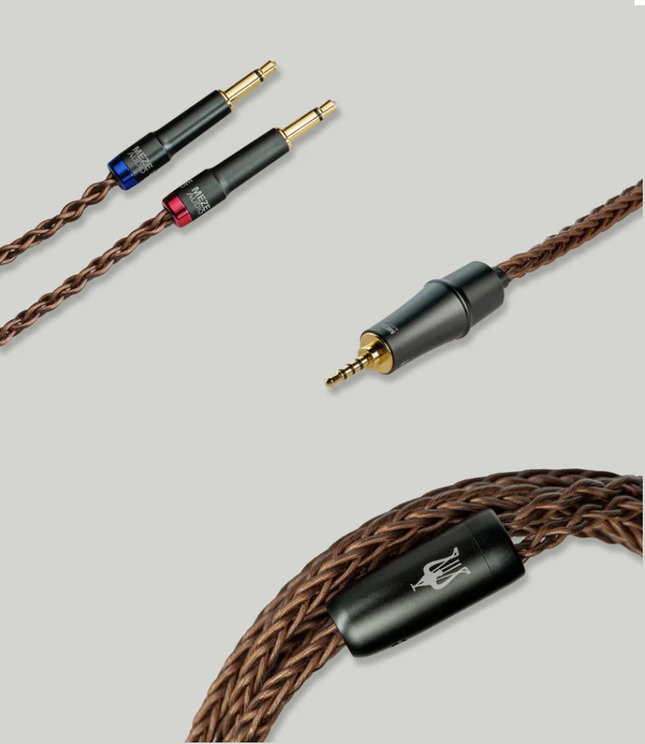 Cablu Meze Audio PREMIUM  (upgrade pentru 109 PRO si LIRIC) Copper Pcuhd 3.5mm MONO to 2.5mm balansat