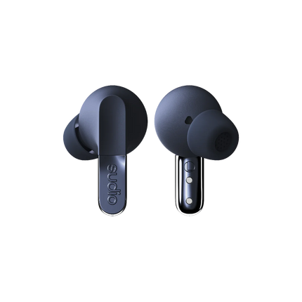 Produsul Căști true wireless Sudio N3 Pro, culoarea bleumarin, pe fundal uniform