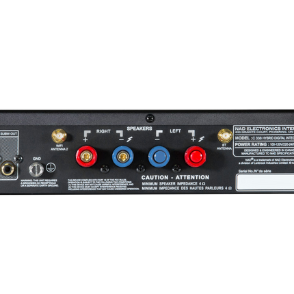 NAD C 338 Hybrid Digital Integrated Amplifier