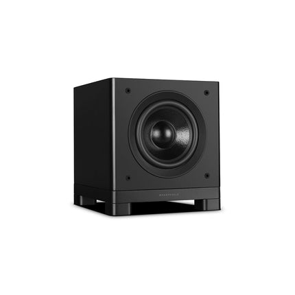 Wharfedale NOVA 8 — finisaj Matte Black, vedere din spate