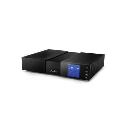 Naim NSS 333, finisaj negru, vedere din trei sferturi