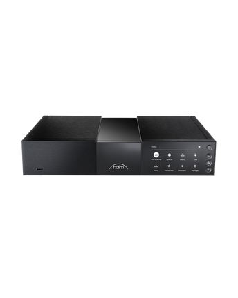 Naim NSS 333, finisaj negru, vedere de sus-față