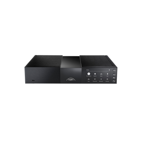 Naim NSS 333, finisaj negru, vedere de sus-față