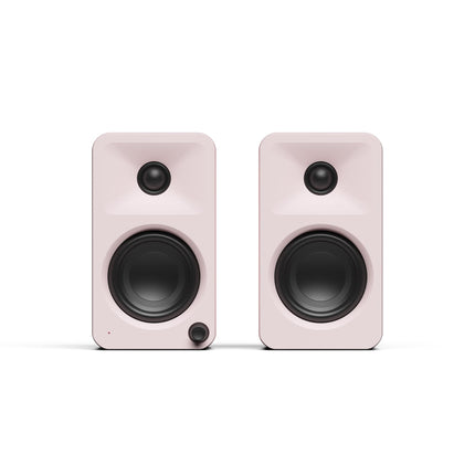 Boxe active Kanto Audio ORA roz, perechea văzută din față