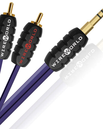 Wireworld Pulse Interconect, jack 3,5 mm - 2 RCA