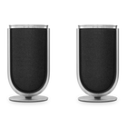 Beolab 8 în Natural Aluminium cu capac textil Grey Melange