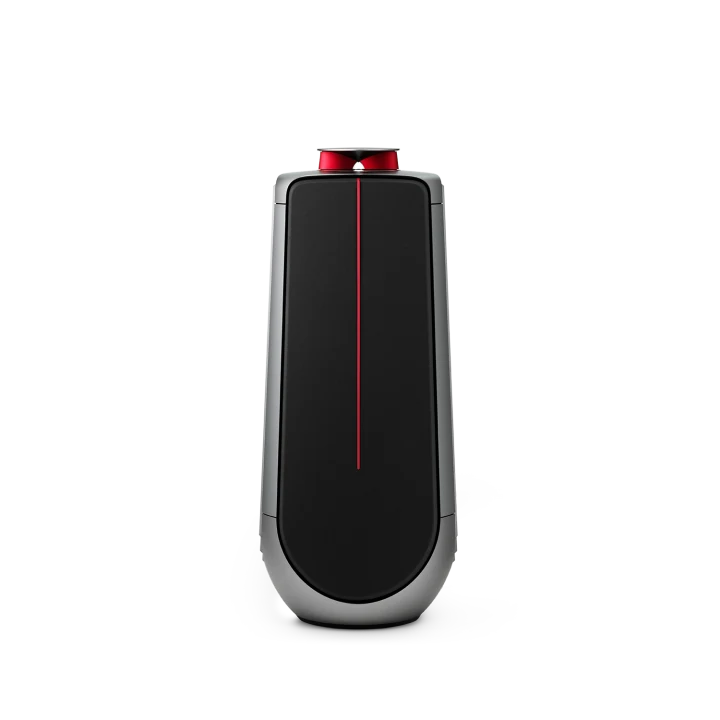 Beolab 50 Ferrari Edition, pe fundal neutru.