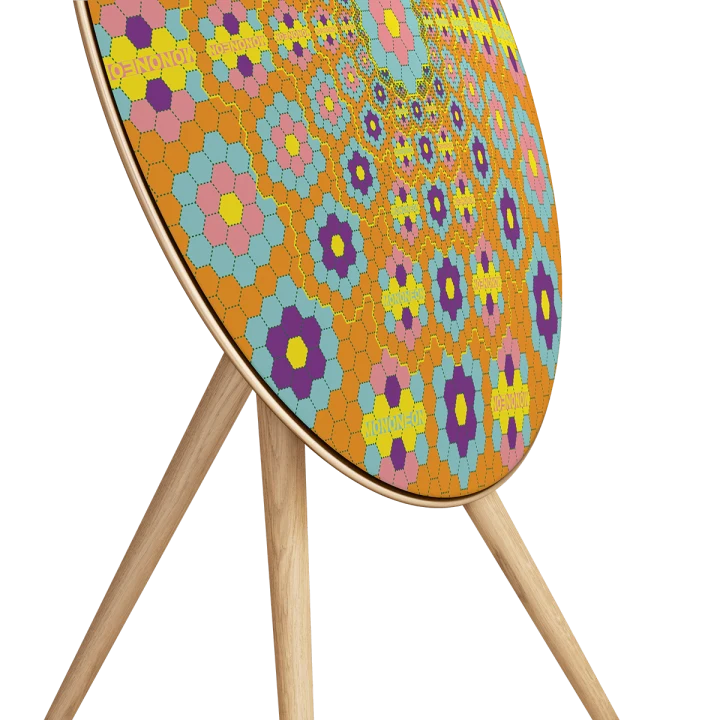 Grila textil Beoplay/Beosound A9 — imagine de ambianță.