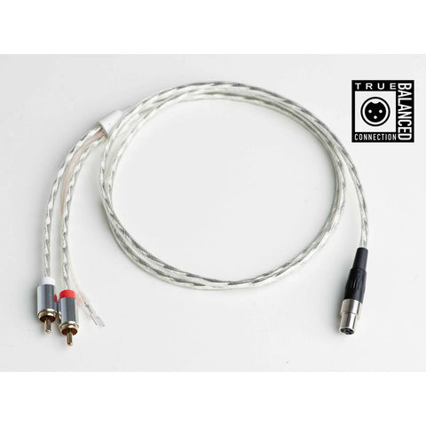 Pro-Ject Cablu - Connect it Phono E, 2 x RCA Impamantare - MiniXLR - 1.23m