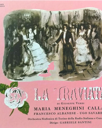 Disc vinil Giuseppe Verdi, Maria Meneghini Callas*, Ugo Savarese, Francesco Albanese, Orchestra Sinfonica Di Torino Della Radio Italiana* E Coro Cetra Dirige Gabriele Santini (2) – La Traviata