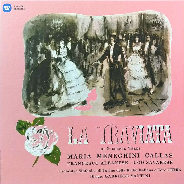 Disc vinil Giuseppe Verdi, Maria Meneghini Callas*, Ugo Savarese, Francesco Albanese, Orchestra Sinfonica Di Torino Della Radio Italiana* E Coro Cetra Dirige Gabriele Santini (2) – La Traviata