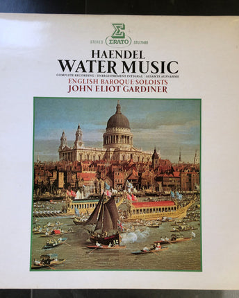 Disc vinil JOHN ELIOT GARDINER - HANDEL: WATER MUSIC - LP