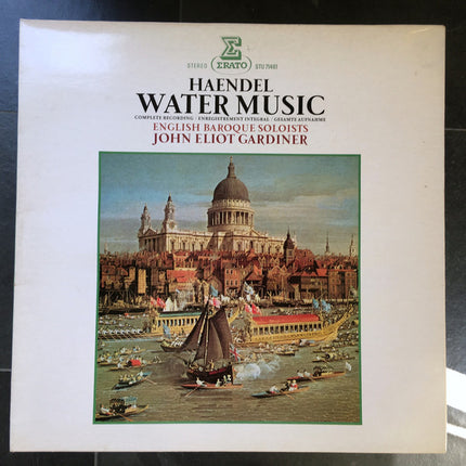 Disc vinil JOHN ELIOT GARDINER - HANDEL: WATER MUSIC - LP