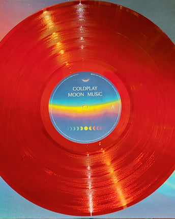 Disc vinil COLDPLAY - MOON MUSIC - LP (Red Translucent)
