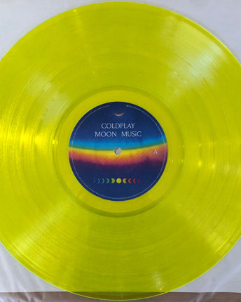 Disc vinil COLDPLAY - MOON MUSIC - LP (Yellow Translucent)