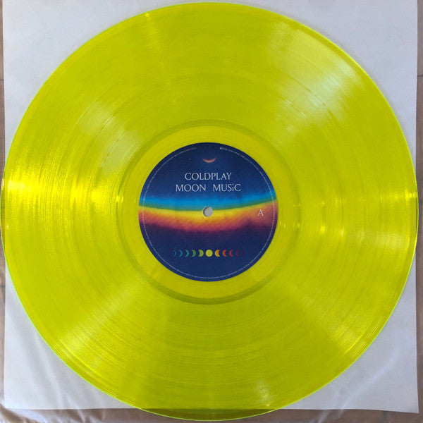 Disc vinil COLDPLAY - MOON MUSIC - LP (Yellow Translucent)