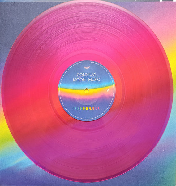 Disc vinil COLDPLAY - MOON MUSIC - LP (Pink Translucent)