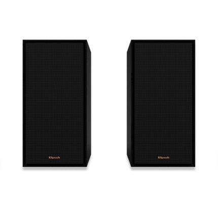 Perechea Klipsch R-50M vazuta frontal, cu grilele montate