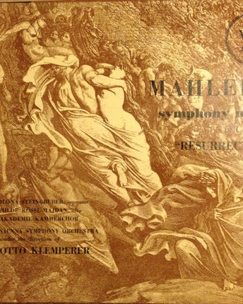 Disc vinil OTTO KLEMPERER - MAHLER: SYMPHONY NO. 2 - LP2
