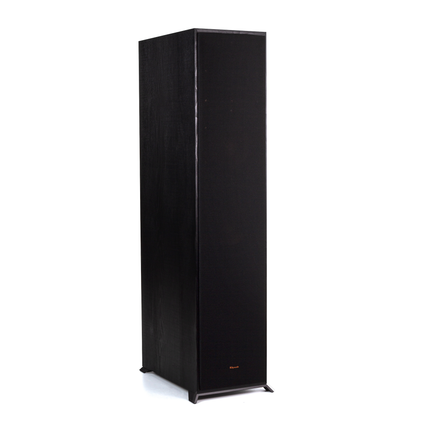Boxa Klipsch R-820F neagra in trei sferturi, cu grila montata